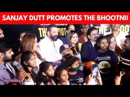 Sanjay Dutt & Seema Singh Spend Quality Time With Kids While Promoting The Bhootnii | WATCH