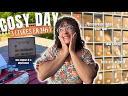 On passe une journée COSY ensemble ? ❤️‍🩹📖🖋️
