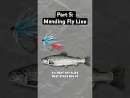 Part 5: Mending Fly Line #shorts