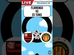 Flamengo vs ES Tunis - Group D - CLUB WORLD CUP 2025 #cwc #simplemarblerace #flamengo #estunis