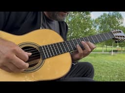 A Private Guitar Lesson In The Park: East Nashville, Tennessee