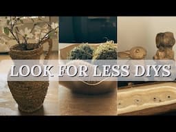 DIY High End Decor Dupes | Elegant Looks for Less Home Decor DIYs