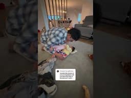 The final boss of parenting... the transfer 😎