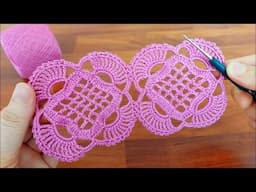 Fantastic & Very Beautiful Crochet Pattern 🧶 Free Knitting Tutorial for Beginners | Tığ İşi Örgü