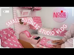 Small Business Studio Vlog ✨| Pack Orders & Work With Me, Offering Wholesale For My Small Business