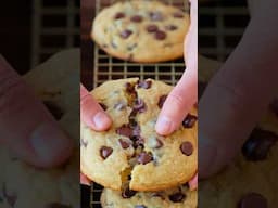 Sourdough Chocolate Chip Cookies #shorts