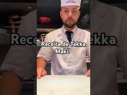 Como fazer Hossomaki de Atum! #sushi #tecnica #japanesefood #chef #fish #shortsviral #tuna