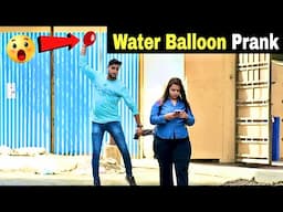 Throwing Water Balloon Prank with Twist 😅 | Prakash Peswani |