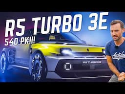 Compleet van het padje! | Renault 5 Turbo 3E