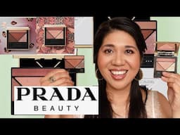 PRADA BEAUTY Dimensions Holo Nude Eyeshadow Palettes 08 PANSY & 09 PRIMULA