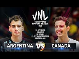 Argentina vs Canada | Men's VNL 2025