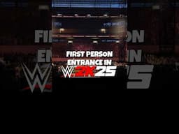 First-Person View Entrance in WWE 2K25?!