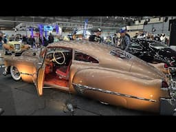 Could this be the nicest chopped 1949 Cadillac in the world? 🤯 GRAND DEBUT at the Custom Motor Show!