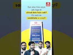 Stories of Perseverance | ESE 2024 & GATE 2025 Toppers at MADE EASY Felicitation