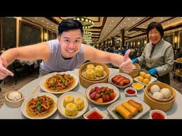 Inside The BEST Luxury Dim Sum Restaurant in Hong Kong 🇭🇰 $120 FEAST!