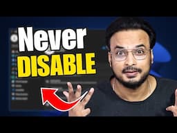 NEVER Change These 3 SETTINGS in Windows PC/Laptop WHY?