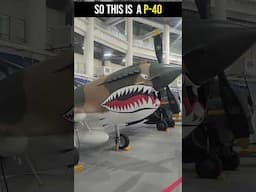 A Shark Toothed P-40 Warhawk That Fought For China #p40  #flyingtiger  #aviationhistory  #aviation