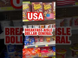 AMERICAN BREAKFAST AT DOLLAR GENERAL #shorts