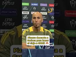 Guido Pizarro descarta a Carioca para hacer el viaje a CDMX