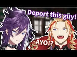 Axel's new outfit reveal got Hakka wanting to DEPORT HIM!【Holostars EN | Axel Syrios 】
