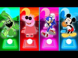 Poppy Playtime 🆚 Peppa Pig 🆚 Sonic The Hedgehog 🆚 Mickey Mouse Clubhouse Coffin Dance Cover