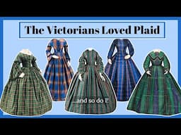 Two Dresses, One Pattern -- Making an 1850's Day Dress