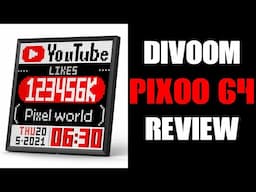 Divoom Pixoo 64 Showcase Review, A Pixelart Digital Display To Complete Any Content Creators Studio