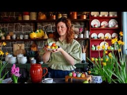 Cozy Spring Brunch Recipes: Spinach Quiche, Easter Cookies, and Egg Decorating 🌷