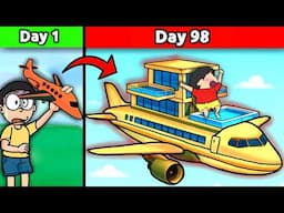 Shinchan Build Most Expensive Airplane! 😱