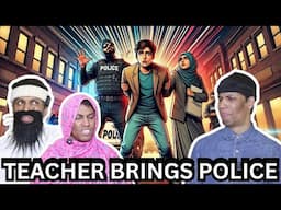 TEACHER BRINGS POLICE TO ARAB STUDENTS HOUSE