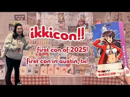 artist alley diaries | ikkicon! our first con of 2025!