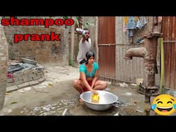 😂 new shampoo prank video