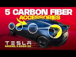 See What Happens When I Add Carbon Fiber To My Tesla Model 3 2024-25