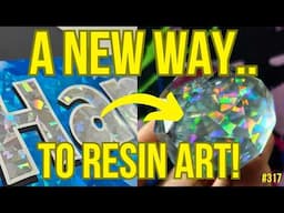 317. OMG! RESIN ART With BIRTHDAY BANNERS - THE NEXT BIG THING?