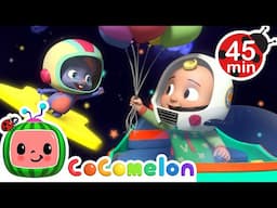 Twinkle Twinkle Little Star! JJ's Animal Space Adventure ⭐🌌 + CoComelon Nursery Rhymes for Kids