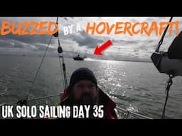 Ep.35. Round the UK ALONE in a SAILBOAT | Shoreham to Gosport | Mile 1747 to mile 1785