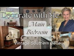Main Bedroom Decorate with Me/ Farmhouse Decor/ Cottagecore