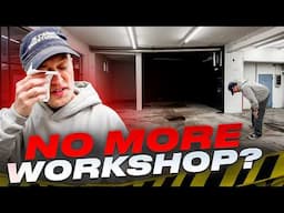 We got KICKED OUT of our GARAGE & WORKSHOP- no more project cars??