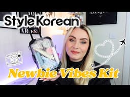 STYLEKOREAN NEWBIE VIBES KIT UNBOXING ✈️  NEW K-BEAUTY KIT | MISS BOUX