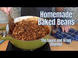 Baked Beans from Scratch No Shortcuts—Just Real Ingredients, Bold Flavor, and Classic Homemade Taste