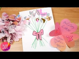 Muttertag Last Minute Ideen 💖 Blumen & Karten Ideen mit Dingen die jeder zuhause hat