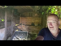 Rolf Harris's (not the real one) abandoned garage in Lower Ince near Wigan