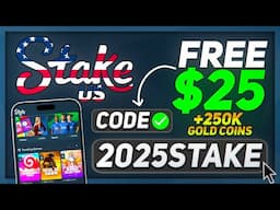 STAKE US PROMO CODE "WEB3" — FREE $25 + 250K GC + 5% Rakeback Bonus (Stake US Code 2025)