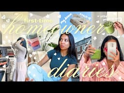 moving diaries part ii // cozy productivity in the suburbs, new couch, getting settled