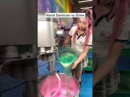 Hand Sanitizer vs Slime