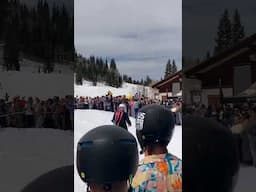 Utah's pond-skimming graduates 🎓🎿