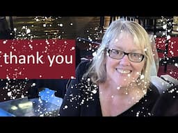 Thank You and a Special Watercolor Gift
