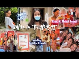 *Hectic* 24Hr in Mumbai ! Plum X Mridul Launch event