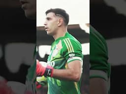 Emi Martínez's crucial penalty save last time out against Fulham 🧤