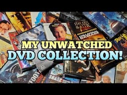 MY UNWATCHED DVD COLLECTION! Tons Of Sharks, Horror and Classics!